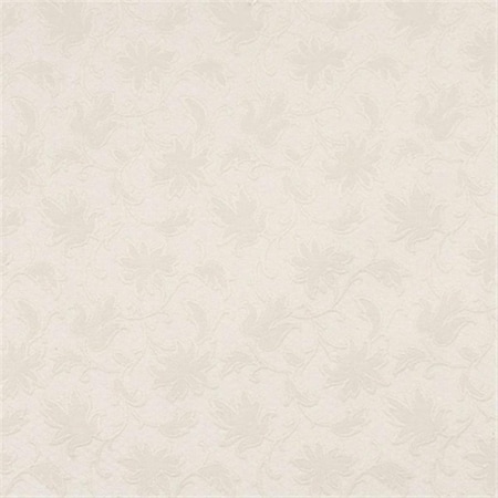 Designer Fabrics 54 in. Wide Off White- Floral Jacquard Woven Upholstery Grade Fabric E508
